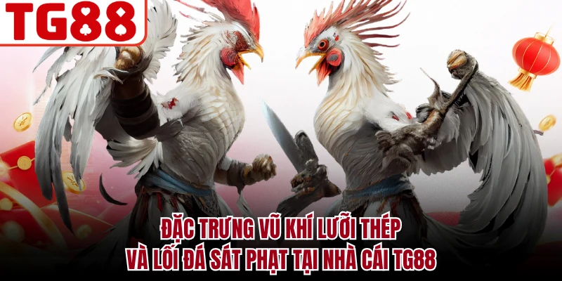Đặc trưng vũ khí lưỡi thép và lối đá sát phạt tại nhà cái TG88
