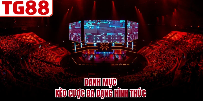 Danh mục kèo cược đa dạng hình thức